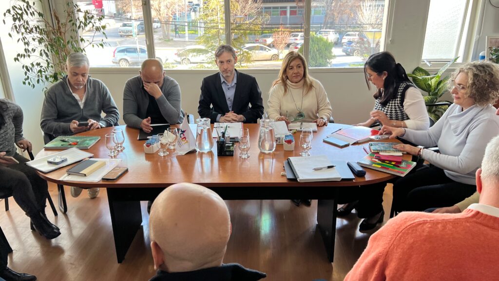 Concejales recibieron a las nuevas autoridades de la Cooperativa Eléctrica de Trelew