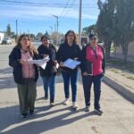 Trabajadoras Comunitarias realizan un censo de salud en los barrios de Trelew